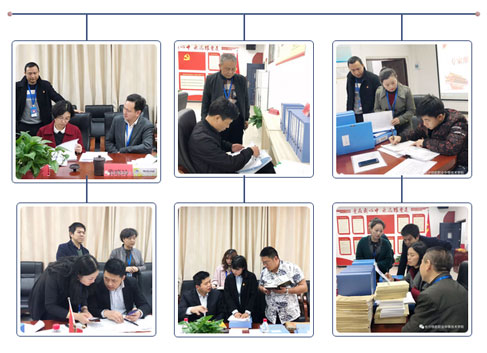 专家组一行对长沙铁航职业中等技术学校进行全面检查